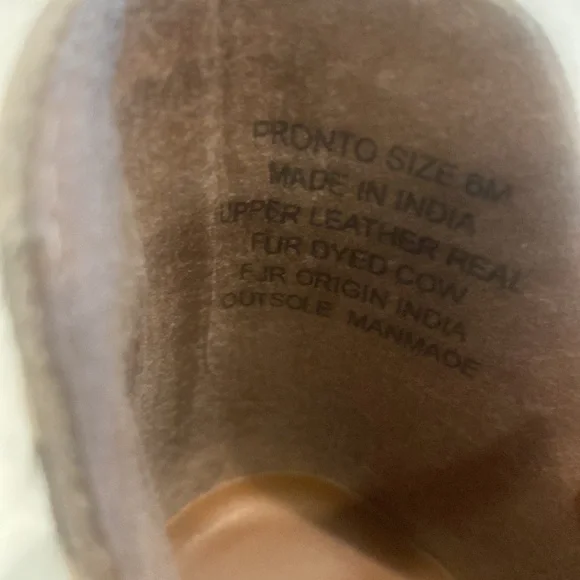 Coconuts By Matisse Animal Leopard Print Leather Real Cow Fur Mule Boots - Picture 3 of 5